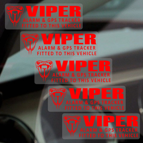 Adesivi viper gps allarme - 5,