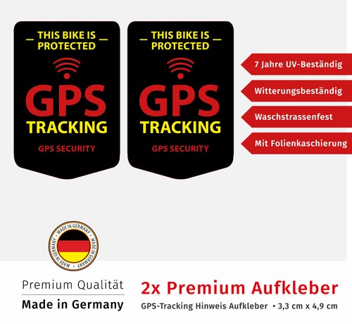 Adesivo gps bicicletta - gps, 2x