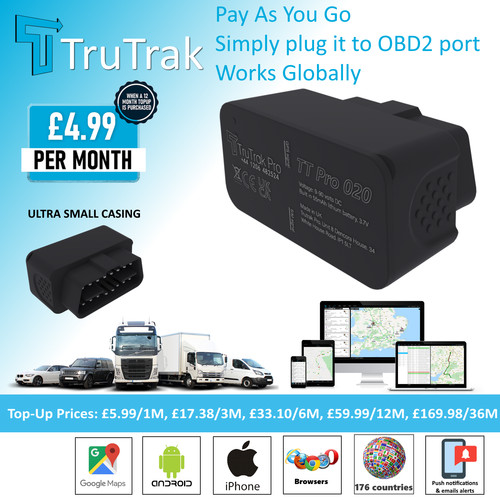 Trutrak pro020 gps tracker - trutrak,